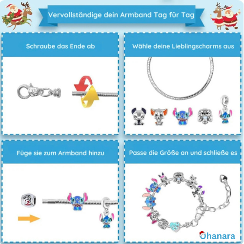 Ohanara™ Charms Adventskalender